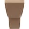 Ekena Millwork 2"W x 12"D x 4"H Thin Crestline Rough Cedar Woodgrain TimberThane Corbel, Primed Tan CORUR02X12X04CRERCPR - alternate 3